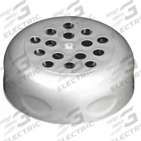 TABLECRAFT PRODUCTS COMPANY Shaker Top: 6 oz Capacity, Polypropylene Body, Lid Included, Plastic Lid (MPN C260TCH). Key specifications — Brand: TABLECRAFT PRODUCTS COMPANY; Body Material: Polypropylene; Lid Color: Silver; Lid Material: Plastic; Product Type: Shaker Top.