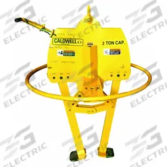 CALDWELL Vertical Coil Lifter: Vertical Eye Coil Lifter, 6,000 lb Max Load Capacity (MPN 83E-3-16/20/24). Key specifications — Brand: CALDWELL.