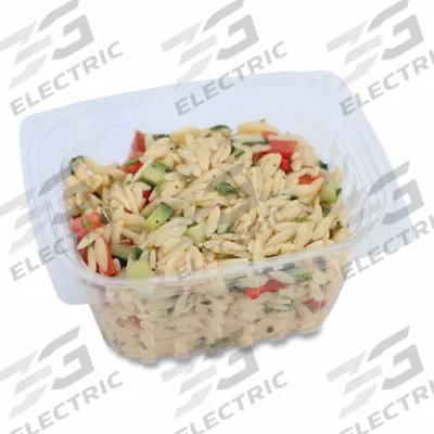 WORLD CENTRIC Carry-Out Food Container: PLA, 1 Compartments, 16 oz Capacity, Clear - Round Plastic Containers