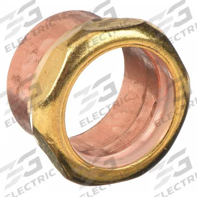 NIBCO Sweat Fitting Adapter: 1 1/4 in CTS x 1 1/4 in CTS, Cup x Compression - Drain, Waste & Vent Wrot Copper & Bronze Tube Fittings