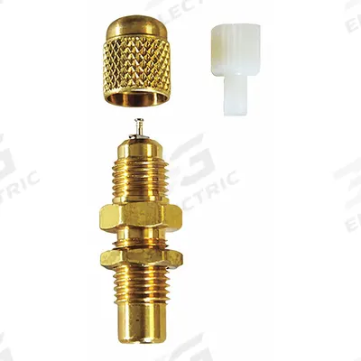 JB INDUSTRIES Access Valve: Access 1/4 in SAE, Line 3/16 in SAE Female - Single-Connection Access Valves
