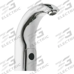 CHICAGO FAUCETS Bathroom Sensor Faucet: HyTronic Contemporary, Cast Brass, Polished Chrome Finish (MPN WWG116.599.AB.1T). Key specifications — Brand: CHICAGO FAUCETS; Includes: Mounting Hardware; Series: HyTronic Contemporary.