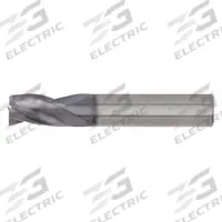 WIDIA HANITA Square End Mill: Carbide, TiAlN Coated, 3 Flute, 1/2" Mill Dia, 2" LOC, 4" OAL (MPN I3S0500W200L)