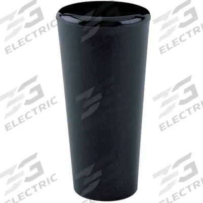 DAVIES Hand Knob: Tapered, Thermoset, 1/4"-20, 40 mm Thread Lg - Long Tapered Knobs with Threaded Hole