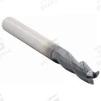 WIDIA HANITA Square End Mill: Carbide, TiAlN Coated, 3 Flute, 5/32" Mill Dia, 9/16" LOC, 2" OAL (MPN I3S0156T056R)