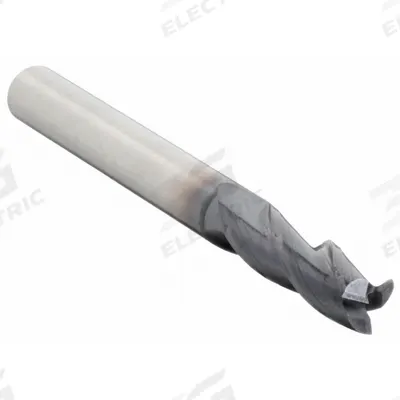 WIDIA HANITA Square End Mill: Carbide, TiAlN Coated, 3 Flute, 5/32" Mill Dia, 9/16" LOC - General Purpose Carbide Square End Mills