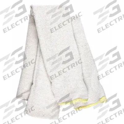 MCR SAFETY Knit Sleeve: Cotton, Beige, Sleeve, 18 in - Knit General Purpose Sleeves