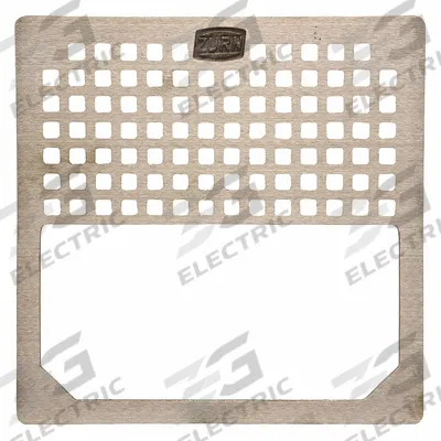 ZURN Grate: Nickel, 7 1/8 in Overall Wd, 3/8 in Overall Ht, Unfinished - Grates for Floor Sinks