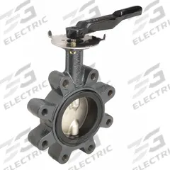 VIEGA PROPRESS Butterfly Valve: 4 in Pipe Size, Concentric, 200 psi Max. Pressure (CWP), Lug, EPDM (MPN 22076). Key specifications — Brand: VIEGA PROPRESS; Handle Type: Lever; Disc Material: 316 Stainless Steel.