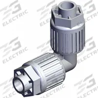 SMC High Purity Tube Fitting: 3/8 in OD x 3/8 in OD Size, Compression x Compression, PFA (MPN LQ3E3A). Key specifications — Series: LQ3; Brand: SMC; Standards: RoHS_6, RoHS_10.
