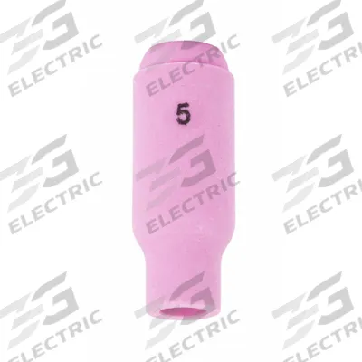 LINCOLN ELECTRIC Nozzle: Alumina, No. 5, Std - Standard Nozzles