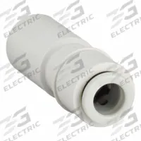 SMC Push-Fit Adapter Fitting: 6 mm OD x 12 mm OD Size, Push-to-Connect x Push-to-Connect, Brass (MPN KQ2R06-12A). Key specifications — Brand: SMC.