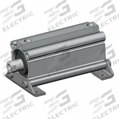 SMC Compact Cylinder: 40 mm Bore Dia, 75 mm Stroke Lg, Foot Mounting, Aluminum, Magnetic Piston, CQ2 (MPN CDQ2L40TN-75DZ). Key specifications — attr946022: Foot; attr946024: Single Rod; attr946038: CQ2; attr1123057: Rotating Rod; attr945997: SMC.