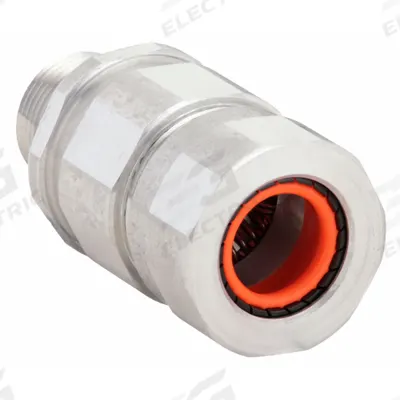 HUBBELL KILLARK Liquid-Tight Conduit Fitting: Aluminum, 1/2 in Trade Size, Non-Insulated - Straight Hazardous Location Liquid-Tight Conduit Fittings