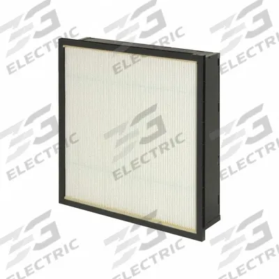 GRAINGER Minipleat Air Filter: 20 in x 20 in x 6 in, Fiberglass, Plastic, Single Header - MERV 15 Minipleat Air Filters