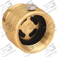 WATTS Vacuum Breaker: Female GHT x Male GHT, For Water Media, 33°F – 180°F, Brass, Back-Siphonage (MPN 8BI). Key specifications — Connection Gender - Side 1: Female; Connection Gender - Side 2: Male; Connection Type - Side 1: GHT; Connection Type - Side 2: GHT; Includes Atmospheric Vent: No Atmospheric Vent; Includes Freeze Protection: Freeze Protection Included; Security Mechanism: Break-Away Set Screw; Includes Drain Capability: Manual Drain.