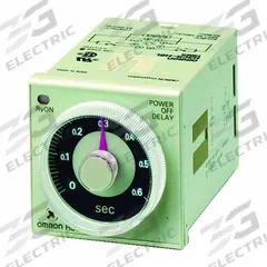 OMRON Timer: Surface Relay Mounting, 200/220/240V AC, 0.05 sec – 0.6 min (MPN H3CR-H8L AC200-240 M). Key specifications — Input Voltage: 200/220/240V AC; Brand: OMRON.