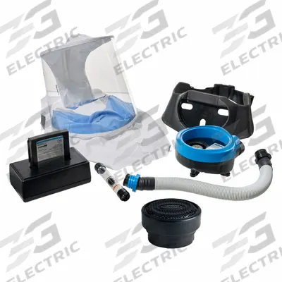 PAPR System Kit: Full Hood, Belt-Mount - Bullard General Purpose PAPR Systems
