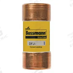 BUSSMANN Fuse: DFJ Series, Class J, Cylindrical Body, Fast-Acting, 6 A, 600 V AC, 450 V DC (MPN DFJ-6). Key specifications — attr1287274: DFJ; attr211200: BUSSMANN.