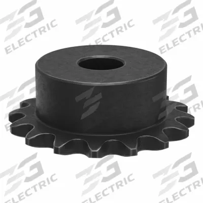 TRITAN Roller Chain Sprocket: One-Sided Hub, For Single Strands, 35, 16 Teeth - Size 35 Plain-Bore Roller Chain Sprockets