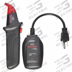 WESTWARD Circuit Breaker Finder: 110 to 240V AC, CAT III 250V, No Display, GFCI/Std, Audible/Light (MPN 23V746). Key specifications — For Voltage Range: 110 to 240V AC; Brand: WESTWARD; Tracing Locations: Non-Metallic Conduit.
