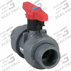 SPEARS Manual Two-Way Ball Valve: 1 in, CPVC, Straight, Socket x FNPT, 235 psi Max. Pressure (CWP) (MPN 1839-010C). Key specifications — Brand: SPEARS; Handle: Locking Tee.