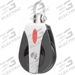 APPROVED VENDOR Pulley Block: Swivel, Pulling, 2,430 lb Working Load Limit, Fibrous Rope, Shackle (MPN RF66100). Key specifications — Product Type: Pulley Block; Brand: APPROVED VENDOR; Compatible Rope Type: Fibrous Rope; Pulley Type: Swivel; Attachment Type: Shackle; Operation: Pulling; Bearing Type: Sleeve; Finish: Plain.