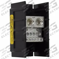 BUSSMANN Power Distribution Block: Open, Lug, Lug, 6 AWG – 500 kcmil For Line Side Wire Sizes (MPN 16530-1). Key specifications — attr1361688: Surface; attr1308686: BUSSMANN; attr1361672: Copper.
