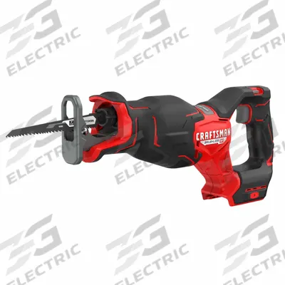 CRAFTSMAN Reciprocating Saw: Tool Only, 1 1/8 in Stroke Lg, 3,200 Max. Strokes per Minute - Craftsman Cordless Reciprocating Saws