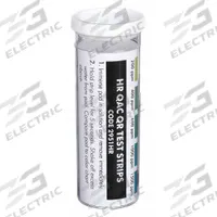 LAMOTTE Test Strips: QAC, 200 to 1,500 ppm QAC, Paper, 50 Tests, 3 in Overall Lg, 1/4 in Overall Wd (MPN 2951HR). Key specifications — Test Form: Paper; Brand: LAMOTTE; Parameter Measurements Included: 200 to 1,500 ppm QAC.