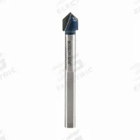 BOSCH Glass and Tile Drill Bit: 5/16 in Drill Bit Size, 2 1/2 in Max Drilling Dp, 5/16 in Shank Dia (MPN GT400). Key specifications — attr253610: TIle; attr277139: BOSCH.