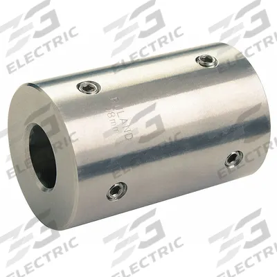 RULAND MANUFACTURING Rigid Shaft Coupling: 8 mm Bore Dia 1, 8 mm Bore Dia 2 - Set Screw Rigid Shaft Couplings