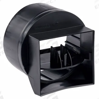 BROAN Damper and Duct Connector: Damper/Duct Connector, 744LED - Replacement HVACR Fans, Filters & Ventilation Parts