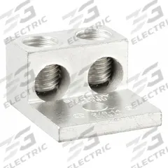 BURNDY Mechanical Connector: For Wire Size 14 AWG – 2/0 AWG, 2 Wire Terminations (MPN K2A26U). Key specifications — Brand: BURNDY; Lug Material: Tin-Plated Aluminum.