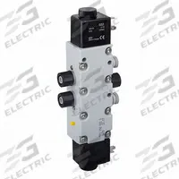 AVENTICS Solenoid Air Control Valve: Series 740, Double Solenoid, 110V AC, Five-Way / Two-Position (MPN R432016659). Key specifications — attr1077765: R432016659; attr1077795: Internal Pilot; attr1077808: Non-Locking; attr1077815: Solenoid Air Control Valve; attr1077817: Detent; attr1077796: Normally Open/Normally Closed.