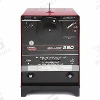 LINCOLN ELECTRIC Stick Welder: Idealarc 250, AC/DC, Power Source Only (MPN K1053-8). Key specifications — Input Frequency: 60 Hz; Maximum Amperage (Stick): 300A; Phase: Single-Phase; Input Voltage (Nominal) (Merch - Table Column, Filters): 480V.