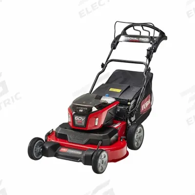 TORO Cordless Lawn Mower: Self-Propelled, Bag/Mulch/Side Discharge Location - Battery-Powered Lawn Mowers