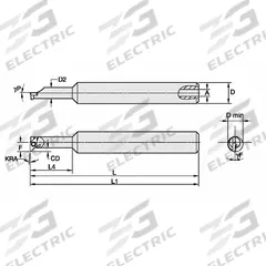 WIDIA Indexable Boring Bar: CSPI2505001225R (MPN 2832319). Key specifications — attr257292: CSPI2505001225R.