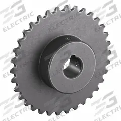 TRITAN Roller Chain Sprocket: 35, For 3/8 in Chain Pitch, 3/4 in Bore Dia, 34 Teeth, Steel (MPN 35BS34H X 3/4). Key specifications — Brand: TRITAN.
