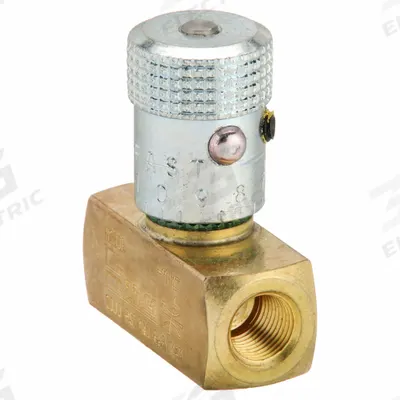 Parker Needle Valve: 3 gpm Max Flow Rate, 1/8 in NPT, 1/8 in NPT, 2,000 psi Max Pressure - Needle Flow Control Valves