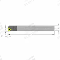 ULTRA-DEX USA Indexable Boring Bar: C08R STUPL2 (MPN 920-000-113). Key specifications — attr257292: C08R STUPL2.
