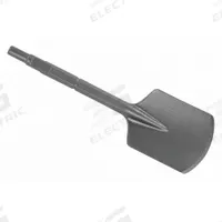 BOSCH Chisel for Spline Tool: 4 1/2 in Head Wd, 16 in Overall Lg, 21/32 in Shank Dia (MPN HS1822). Key specifications — attr253714: Landscaping; attr277143: BOSCH.