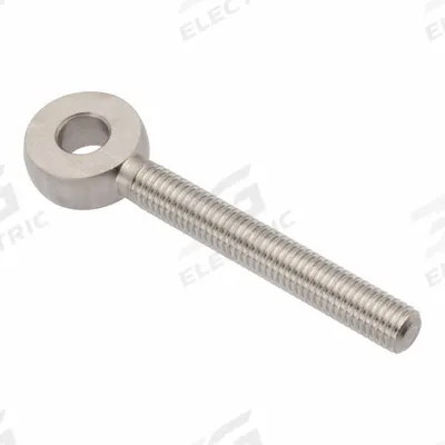 AMPG Fixed Rod End: Stainless Steel, Plain, 2 in Hole Center-to-End Lg - Stainless Steel Male Threaded Fixed Rod Ends