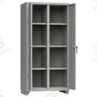 STRONG HOLD Storage Cabinet: 36 in x 24 in x 75 in, 6 (6) Adj Shelves, 2 Doors, Legs, Medium Gray (MPN 36-DS-246-L). Key specifications — Brand: STRONG HOLD; Base Type: Legs; Cabinet Color: Medium Gray; Frame Assembled: Assembled.