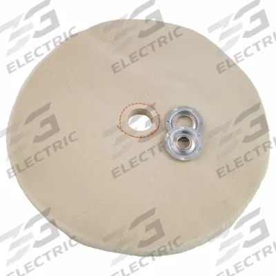 DICO: Cotton, Loose Sewn, 6 in Dia - Final Polishing Wheels for Contoured Surfaces