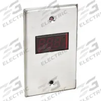 WEISS Switch Plate Thermometer: -40°F to 230°F, +/- 2.7°F, Battery/Plug-In (MPN 24DT-S0F0). Key specifications — Brand: WEISS; Display Type: Digital; Accuracy: +/- 2.7°F.