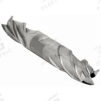 CLEVELAND Square End Mill: Cobalt, TiCN Coated, Double End, 4 Flute, 3/4" Mill Dia, 1-5/8" LOC (MPN C33002)