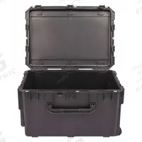 SKB Protective Case: 21 in x 30 in x 18 in Inside, No Foam, Black, 4 Wheels, 29 lb Wt, IP67, Latches (MPN 3I-3021-18BE). Key specifications — Handle Style: Telescoping; Brand: SKB; Case Closure Type: Latches.