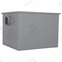 ZURN Grease Interceptor: 70 lb Capacity, 35 gpm Flow Rate, 22 1/2 in Overall Wd, Secured, No Hub (MPN GT2700-35-4NH). Key specifications — Material: Steel; Includes: Vented Inlet Flow Control Device; Brand: ZURN.