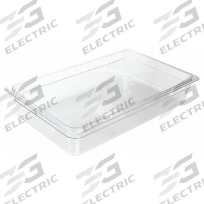 CRESTWARE Food Pan: Full Size, Rectangular, NSF Certified, 20 3/4 in Overall Lg - Steam Table Pans